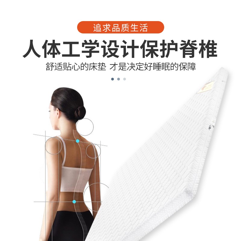 卧虎床垫 3E零甲醛椰棕 椰棕床垫 双人/订做/区域包邮/可订制