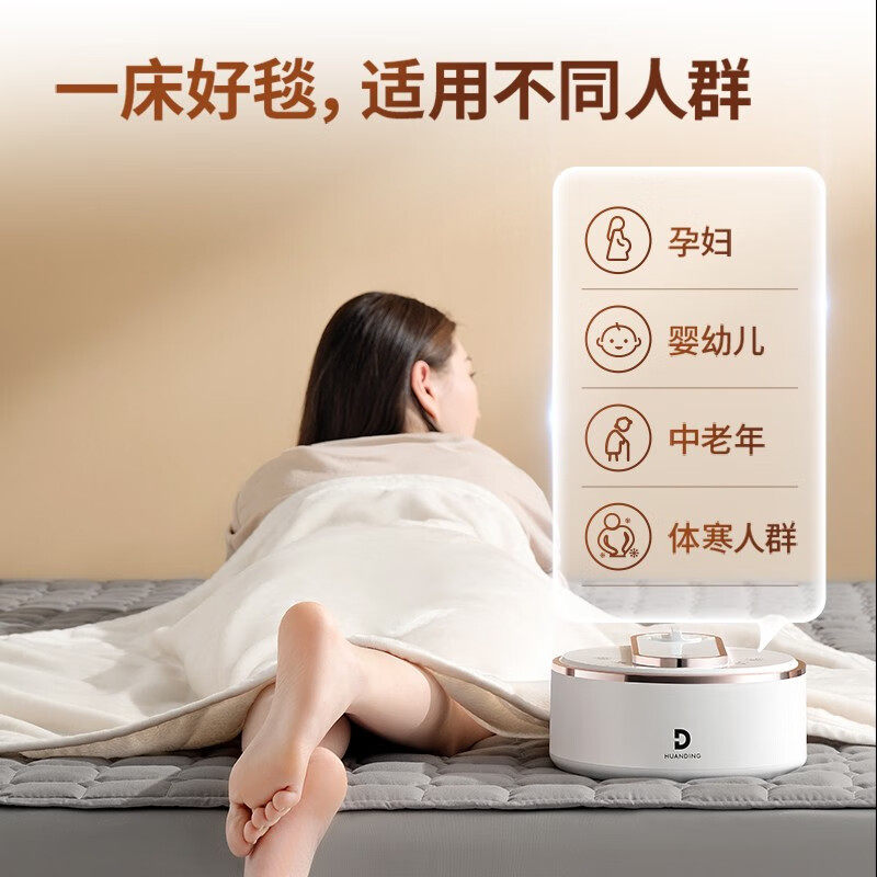 环鼎水暖电热毯水暖毯双人暖脚水循环暖脚安全调温水热毯炕垫冬季