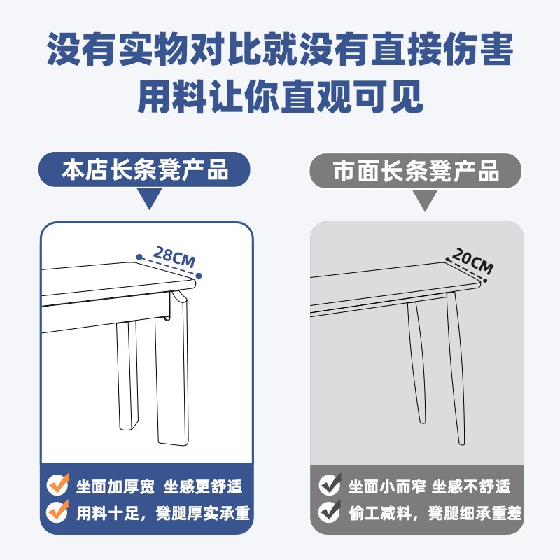全实木长条凳子家用门口简约换鞋凳客厅餐厅餐凳卧室床尾凳长板凳