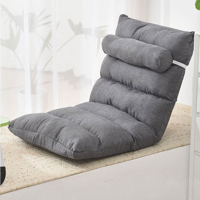 折叠飘窗懒人沙发床上椅子靠背榻榻米座椅可睡可躺坐垫靠背椅宿舍