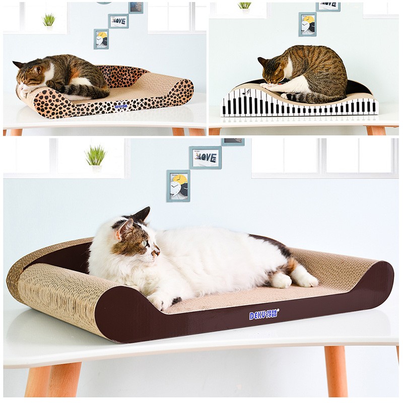 猫咪抓板磨爪猫抓板沙发磨爪子挠抓板宠物用品耐磨瓦楞纸毛抓板大