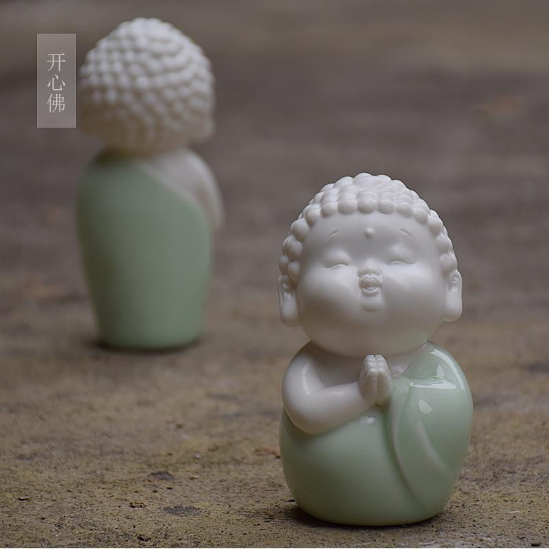 新中式陶瓷摆件家居大日如来佛像饰品简约客厅玄关创意工艺品摆设