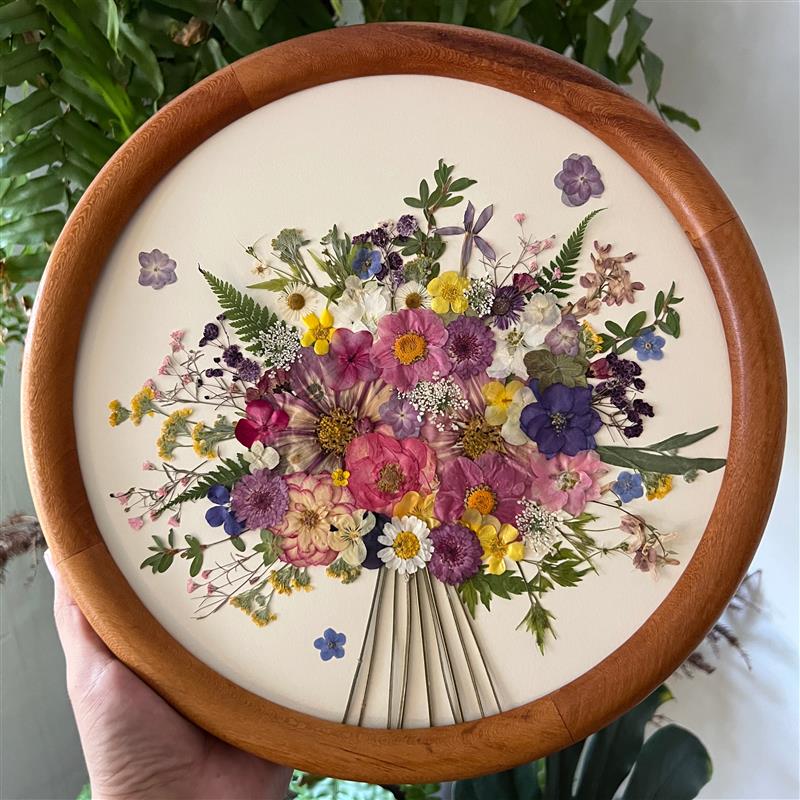 小王子星空压花相框diy材料纯手工押花干花周年纪念生日礼物定制
