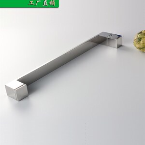 水沐悠高端玻璃门304不锈钢实心拉手 品质淋浴房浴室把手L12DLI