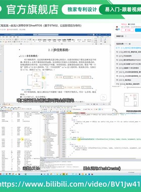 韦东山STM32F103最小板小蓝丸RTOS开发课程入门上手单片机开发
