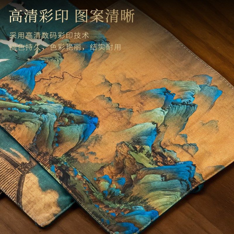 中国风茶道配件收纳袋茶具六君子套装布袋便携旅行茶则茶夹收纳包