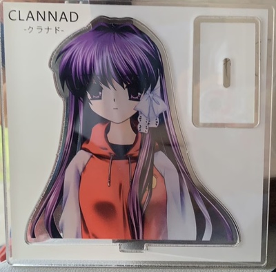 日谷Clannad 20周年纪念 藤杏林 特典 亚克力立牌 未拆
