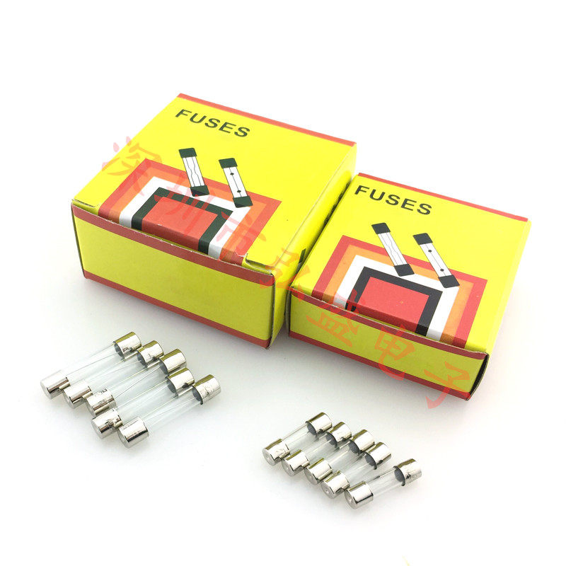 5*20mm/6*30mm玻璃保险管50V玻璃保险丝熔断器汽车点烟器保险丝