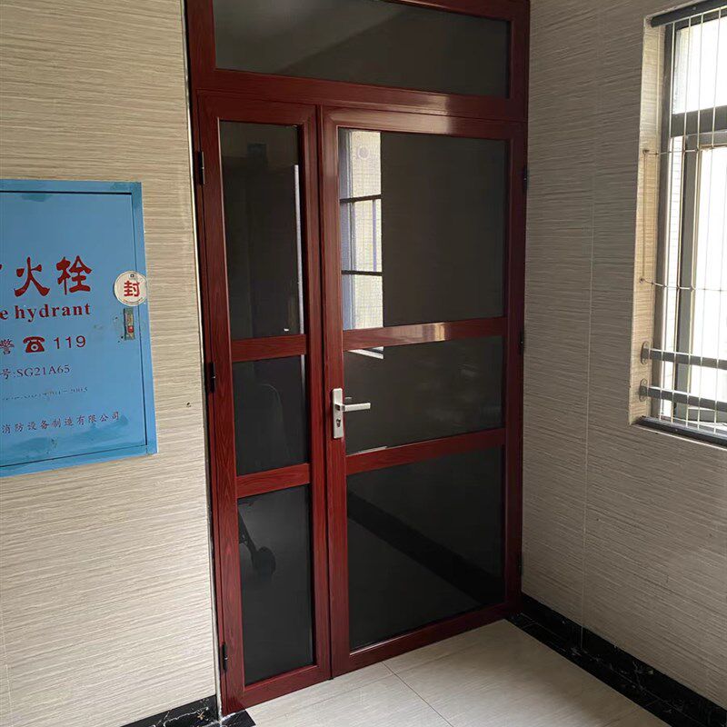 子母金刚网纱门纱窗定做灰色带气窗入户防蚊虫不锈钢铝合金纱网