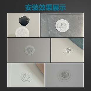 空调洞堵盖空调口孔眼封堵装饰盖管子装饰遮挡美化墙面封口塞神器