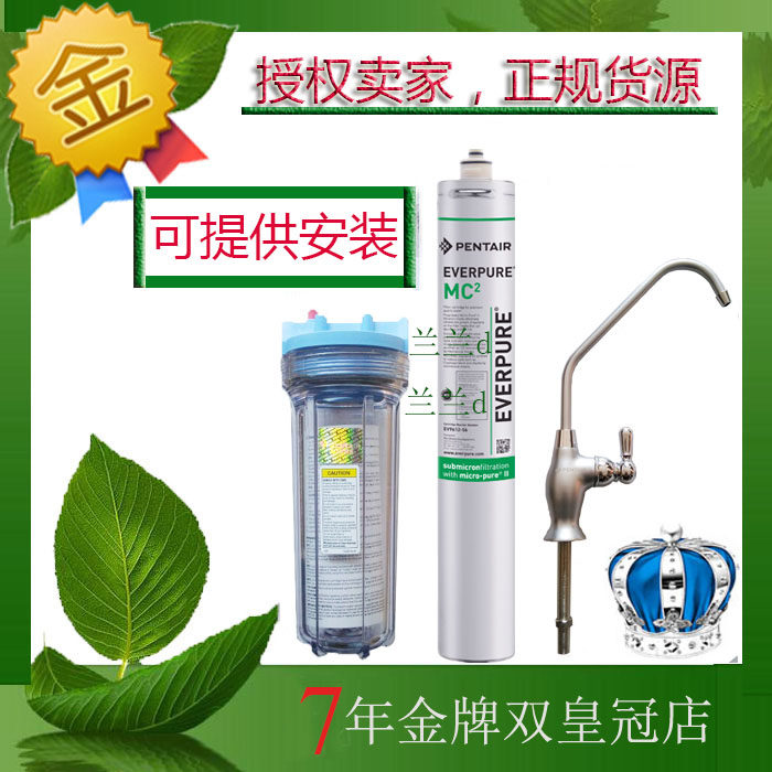 爱惠浦净水器 商用奶茶店MC2家用直饮滨特尔净水机 制冰机过滤器
