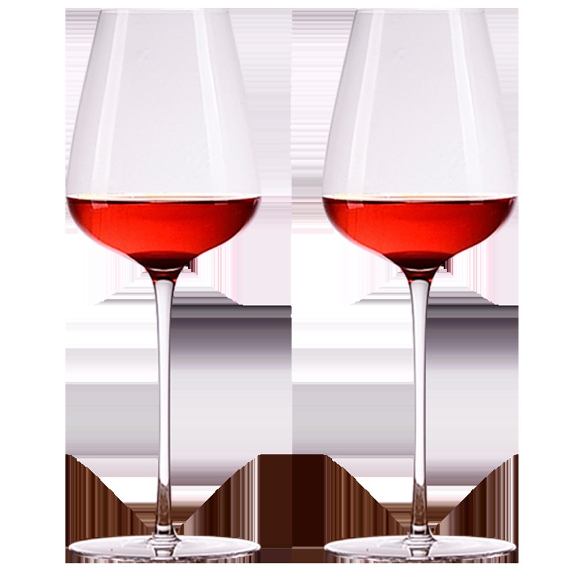 仙女款高挑红酒杯套装创意 家用个性水晶奢华优雅美女身形高脚杯
