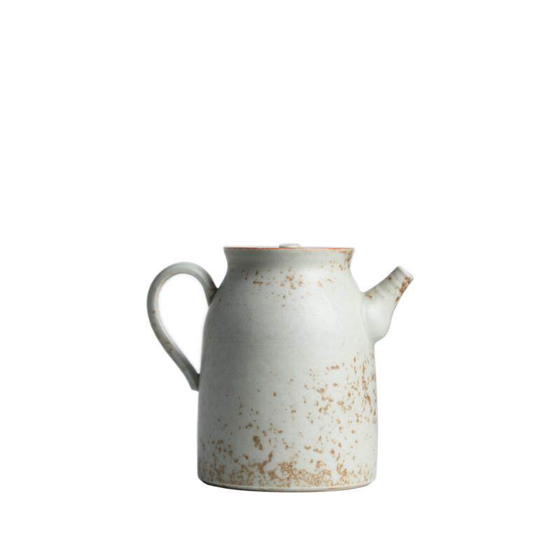 志野日式复古泡茶壶纯手工单壶粗陶茶具景德镇功夫茶具酱型壶