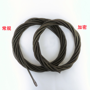 10毫米小簧小弹簧疏通50管道钢丝搅鞭疏通机专用小弹簧滚筒小轴