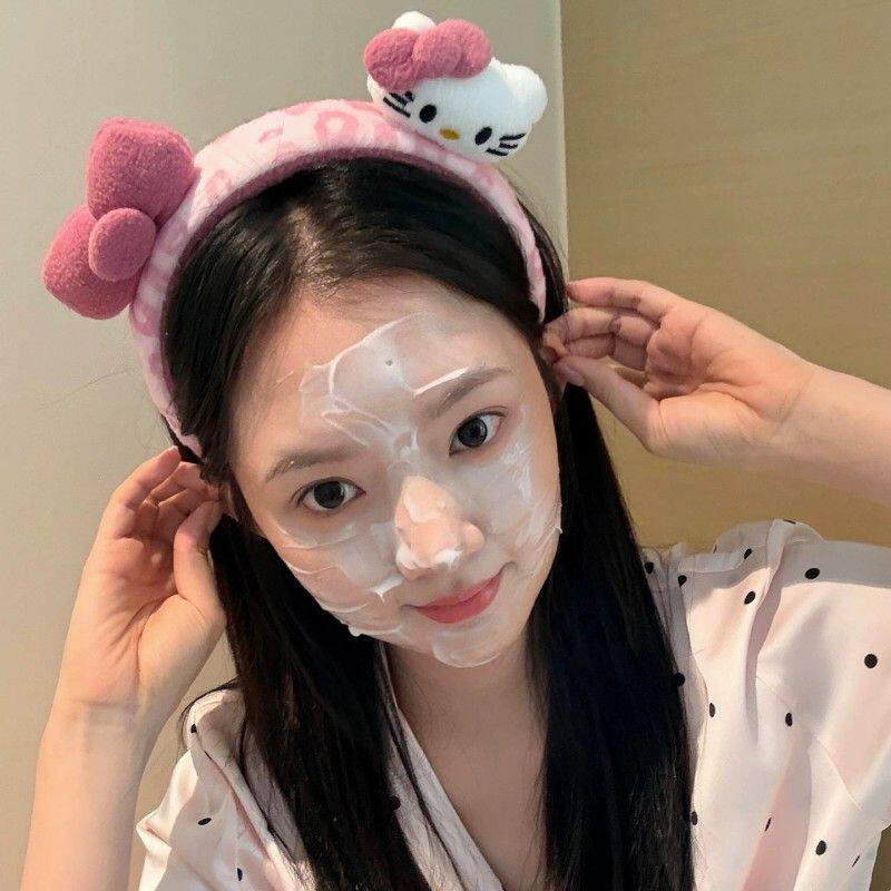 可爱粉色kitty猫发箍女款洗脸化妆专用压发头饰2026新款发卡头箍