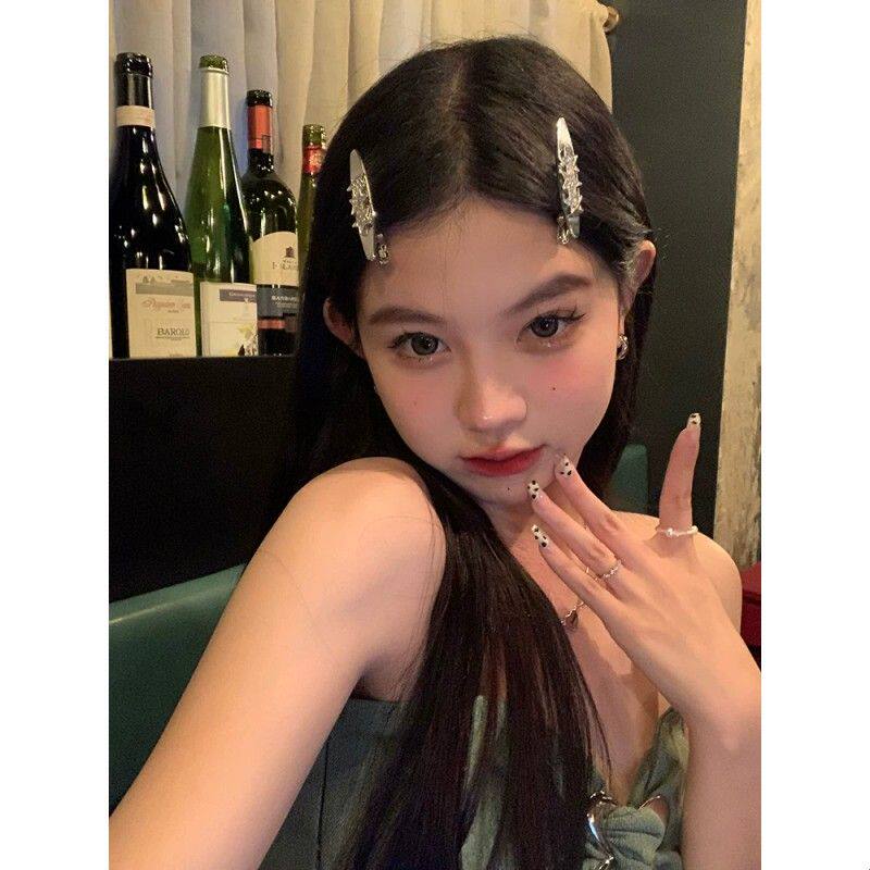 【蜜桃茶】嗲酷珍妮 星星发夹女高级感刘海侧边头发夹子发卡头饰