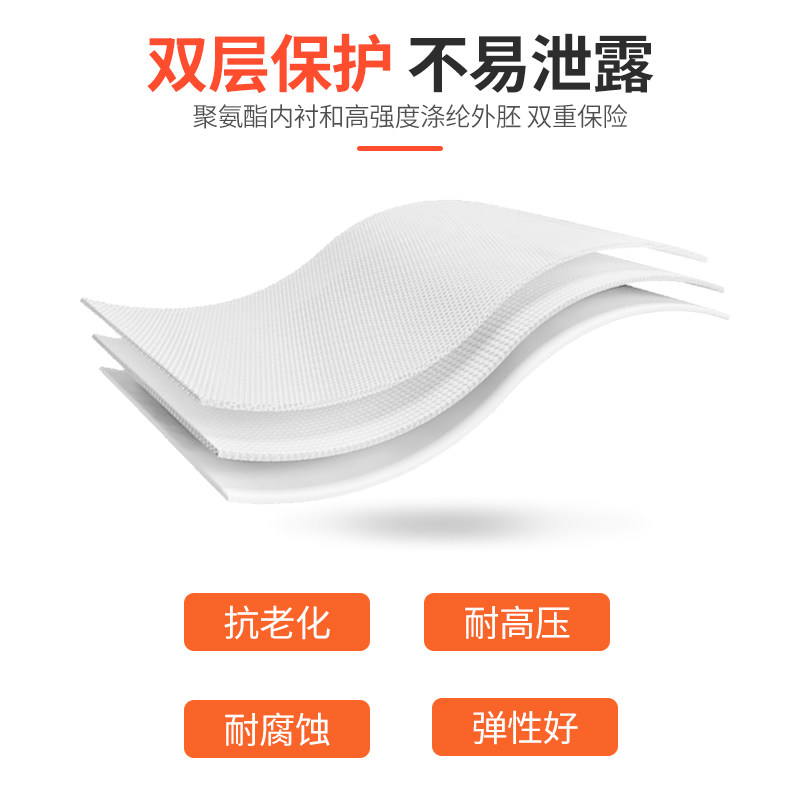 消防农用水带8-65-20/25米灌溉水管国标2寸2.5寸3接口消防栓接头