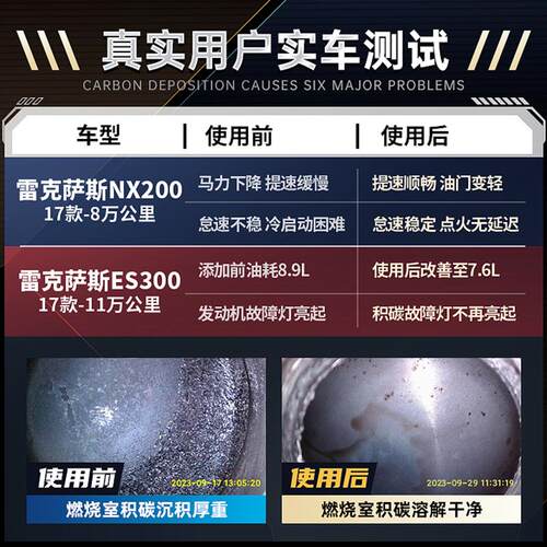 雷克萨斯专用汽车三元催化清洗燃油系统除积碳CT IS ES发动机清理