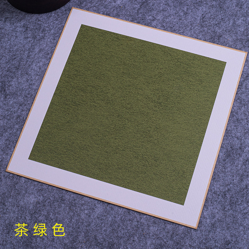 同和纸庄楮笺卡方形书法书画熟宣工笔画创作用礼盒软卡宣纸卡纸片