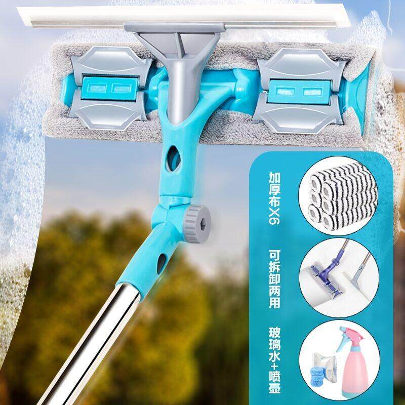 洗波璃刷刮 擦窗器挂刮水神器家用察专业两用乱剐水插檫擦镲差嚓