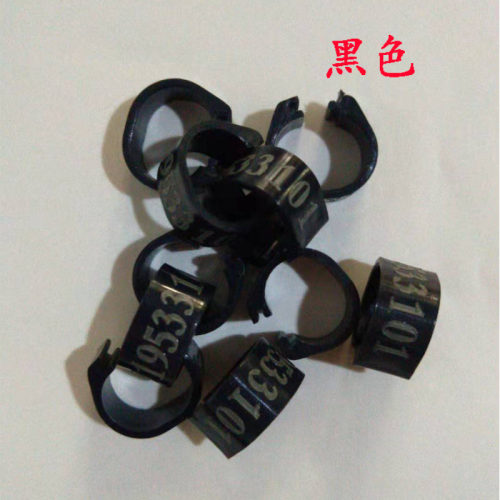 鸽子足环脚环定制私人环识别环信鸽鸽环塑料开口环鸽子用品用具