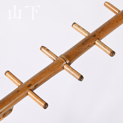 竹制毛笔架纯手工明式笔挂挂坠吊坠展示架子新中式摆件茶配件收纳