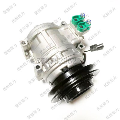 山东临工LG60/65/660F/665 挖机 空调压缩机 冷气泵 临工LG85/80