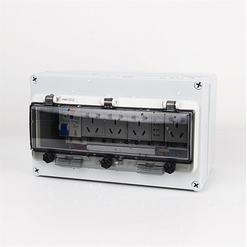 户外室外智能开关定时插座别墅花园庭院子鱼池水泵电源防水防雨