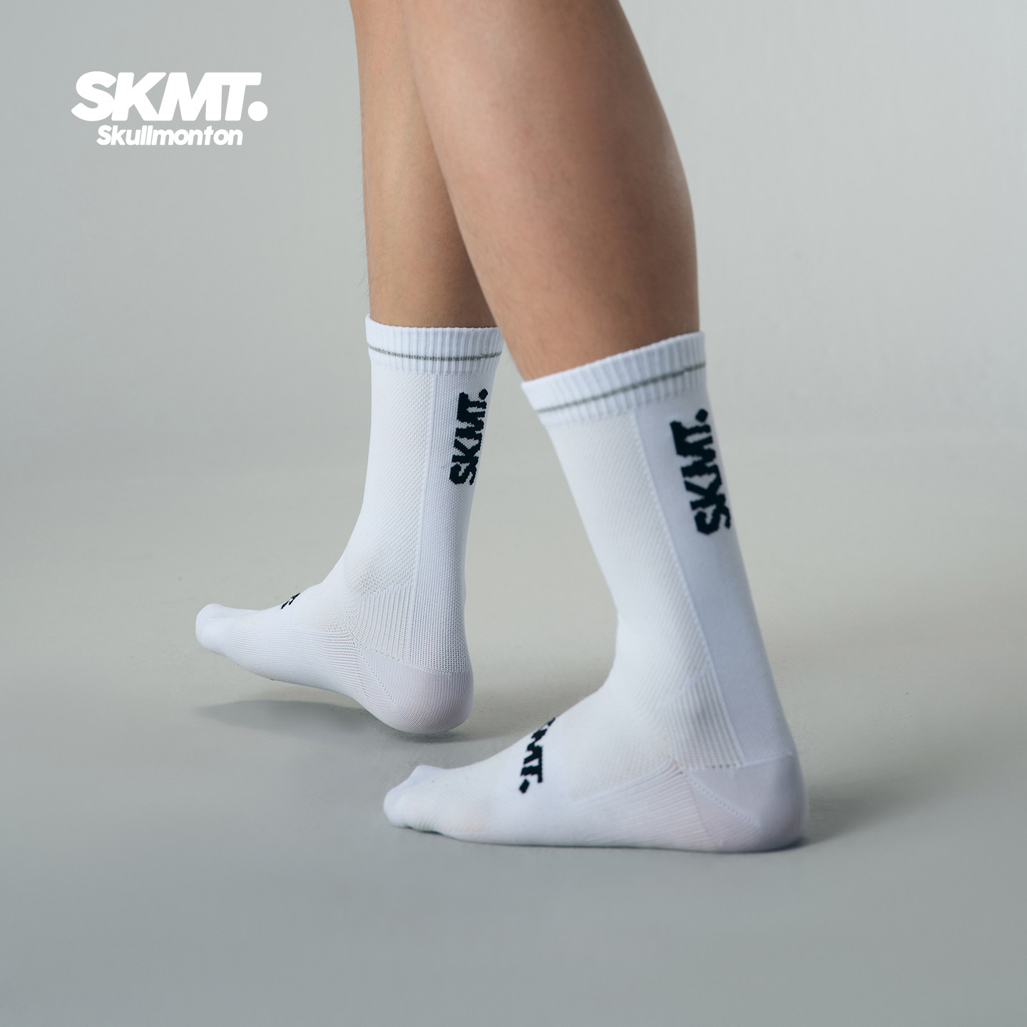 thumbnail for SKMT New Breathable Cycling Multicolor Mid-Calf Socks for Men and Women Sports Knitwear Socks Shante Outdoor Quick-Dry Professional Non-Slip Socks