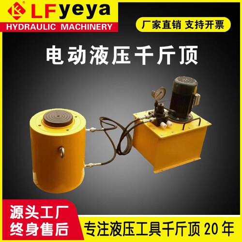 DYGQF型50-1000吨电动千斤顶热处理油缸分离式设计厂家包邮