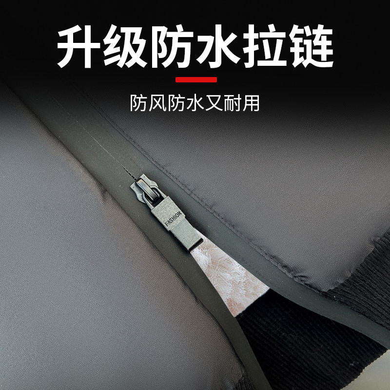 护膝骑车专用冬季保暖挡风防寒冬天男女骑行电动车护膝机车用的