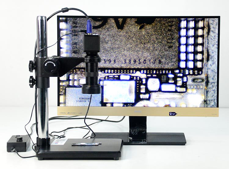 工业电子视频数码显微镜VGA200W手机电路板维修专业镜头SK2300