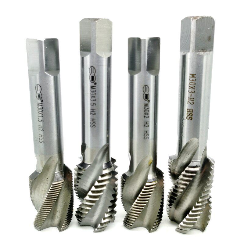 螺旋槽M25M26M27M28M30X3..5 3 2 1.5机用丝锥丝攻盲孔含钴不锈钢