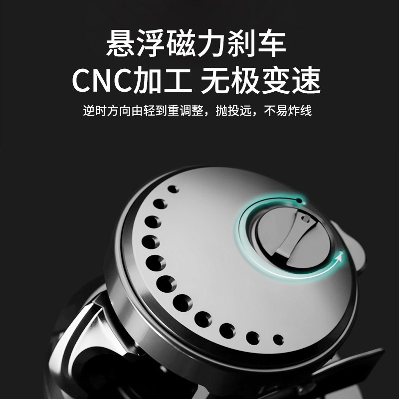 全金属鼓轮CNC精加工高徒12轴承DK150渔轮