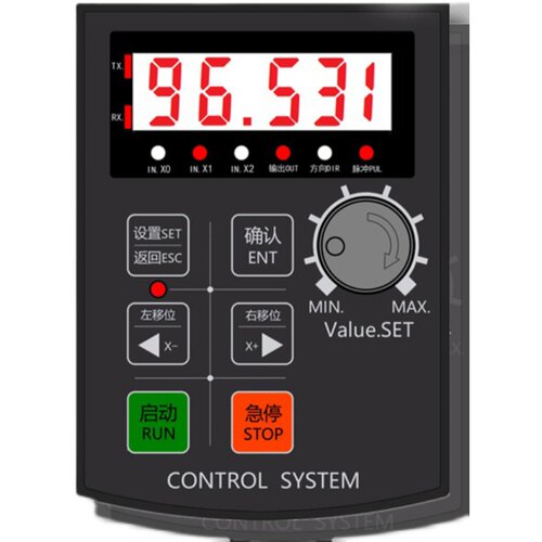 HF020单轴步进伺服电机脉冲驱动控制器CS10-6编程