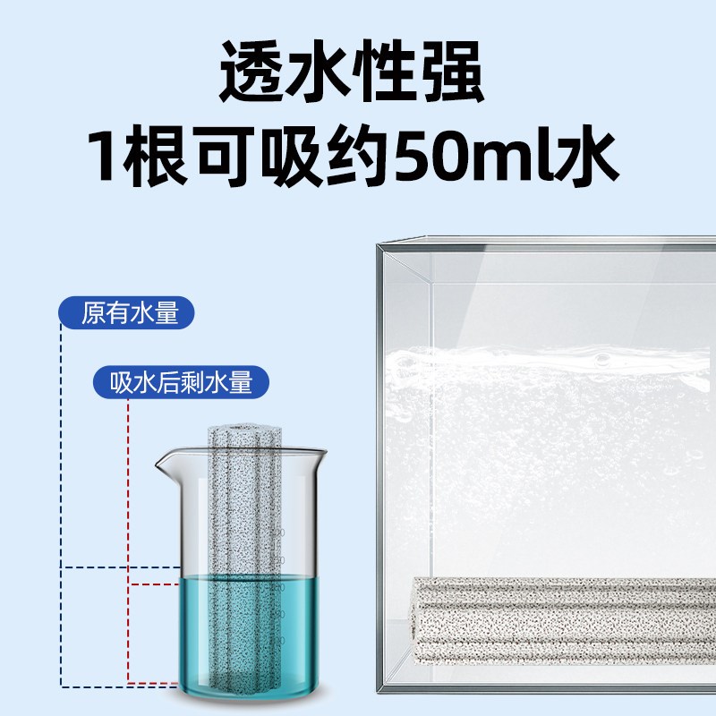 鱼缸过滤材料细菌屋石英滤材陶瓷环净水培菌硝化细菌滤材水族