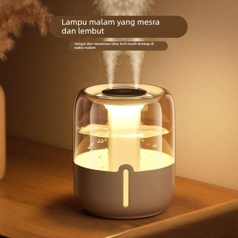Humidifier 6.8L大容量加湿器USB双喷雾家用宿舍办公室卧室桌面