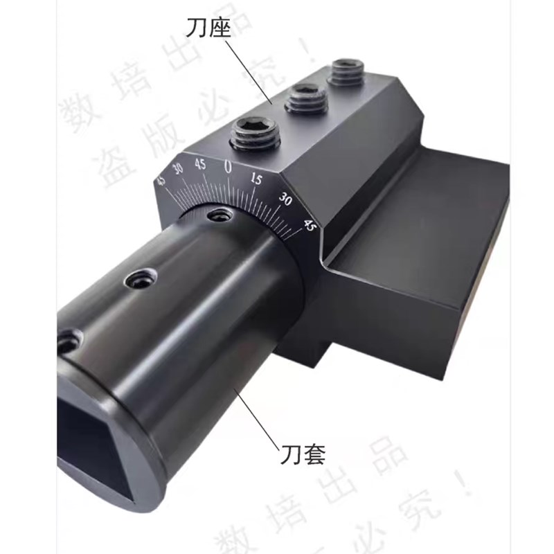 360度 可旋转带刻度 大螺距螺纹刀座 梯形螺纹刀 蜗杆刀,外螺纹