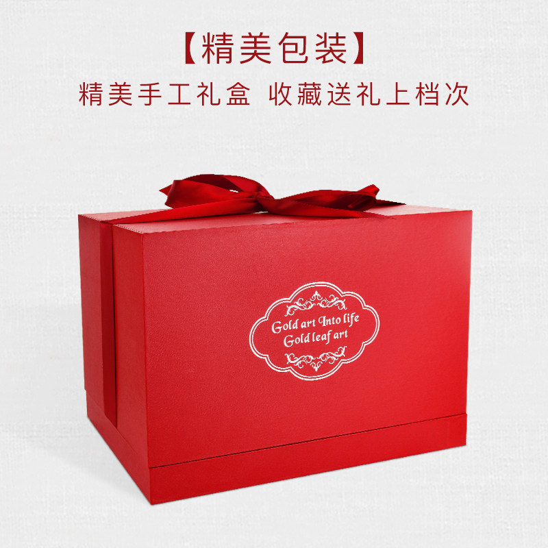 金箔孔雀摆件家居饰品客厅装饰电视柜酒柜摆设开业乔迁结婚礼品