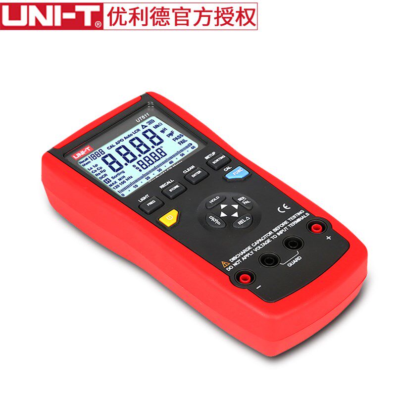 优利德UT611/UT612 手持式LCR数字电桥测试仪 电桥表 电容电感表