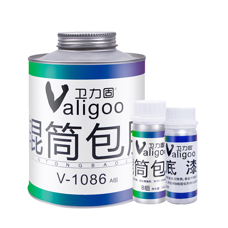 卫力固辊筒包胶橡胶与金属粘接剂滚筒包胶专用粘接胶水接头强力粘