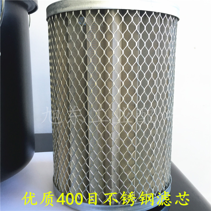 风机真空泵气泵不锈钢滤芯灰尘粉尘空气颗粒进气滤清器过滤器