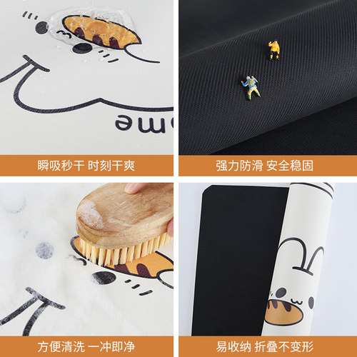厨房沥水垫日式可擦免洗硅藻泥桌面垫隔热防烫干燥垫洗手台吸水垫