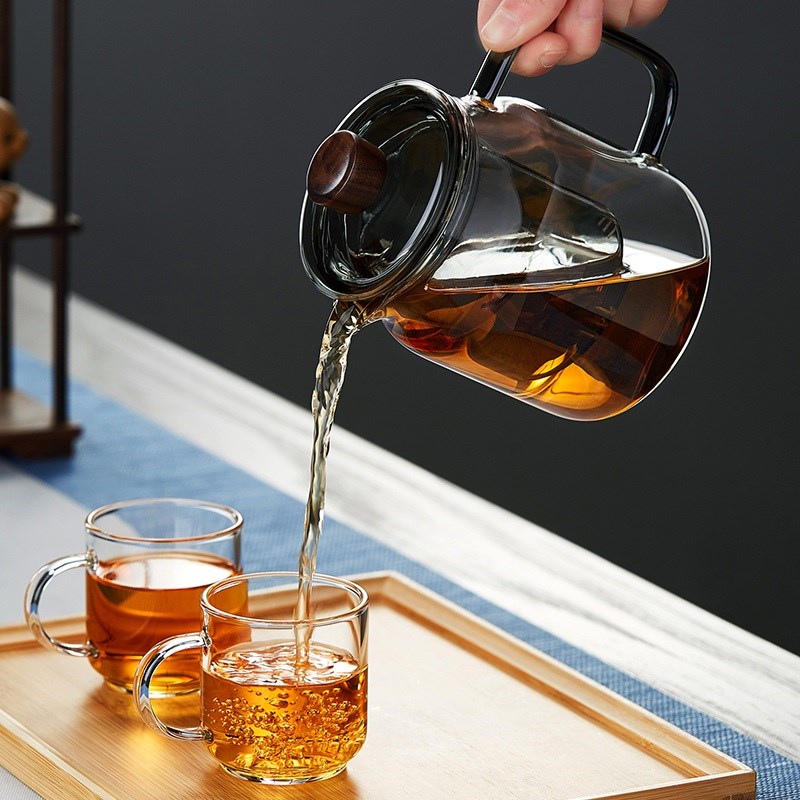 玻璃煮茶壶耐高温高档大容量电陶炉烧水壶2026新款茶水分离泡茶壶