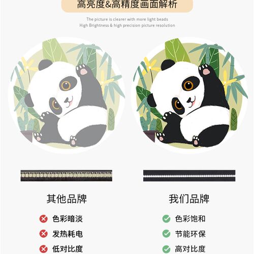 桌面款裸眼3d全息投影小尺寸led全息旋转屏悬浮立体风扇屏广告机