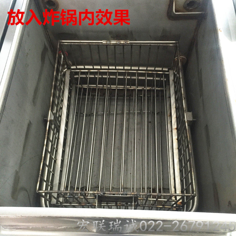 商用美式高压炸鸡炉分层式可拆卸炸蓝 压力炸锅三层炸鸡篮 炸鸡块