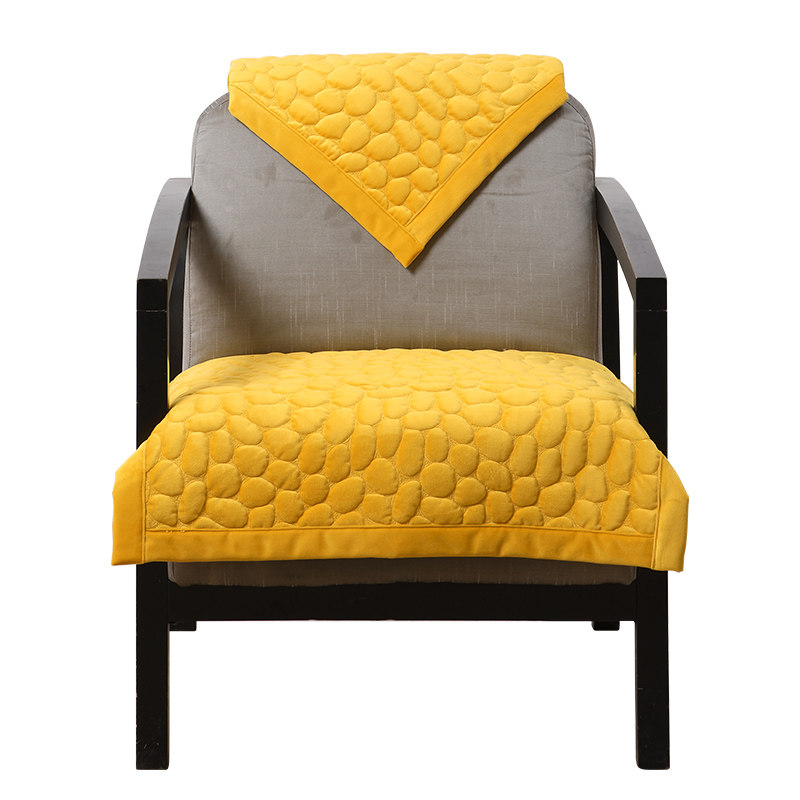 冬季毛绒单人沙发垫正方形办公室防滑椅子坐垫单个垫子椅垫凳子垫