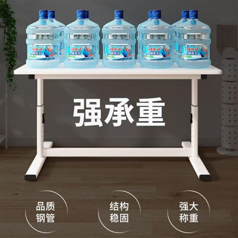 手动可升降桌腿茶几支架可调节小型书桌台面架子小尺寸写字桌脚