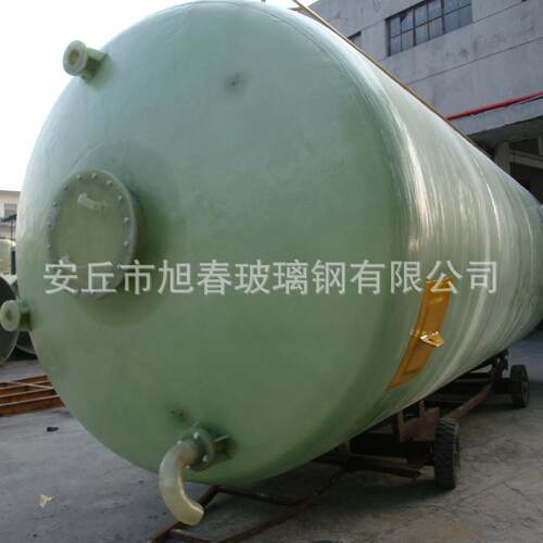 玻璃钢储化学用品液体玻璃钢卧式污水处理设备可定做