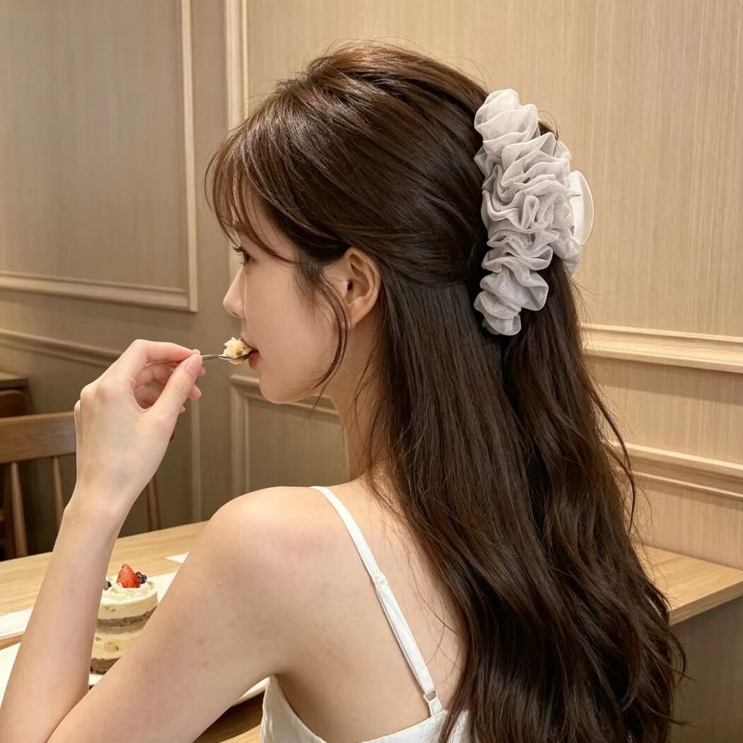 雾里繁花大号云朵泡泡抓夹高级感图片